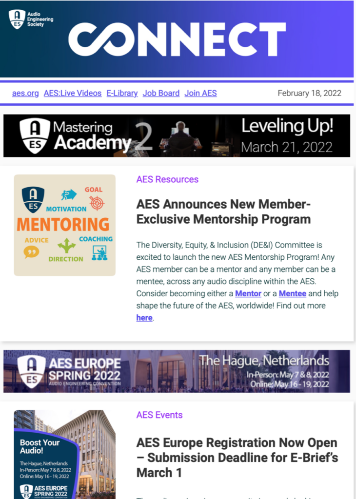 Connect Newsletter