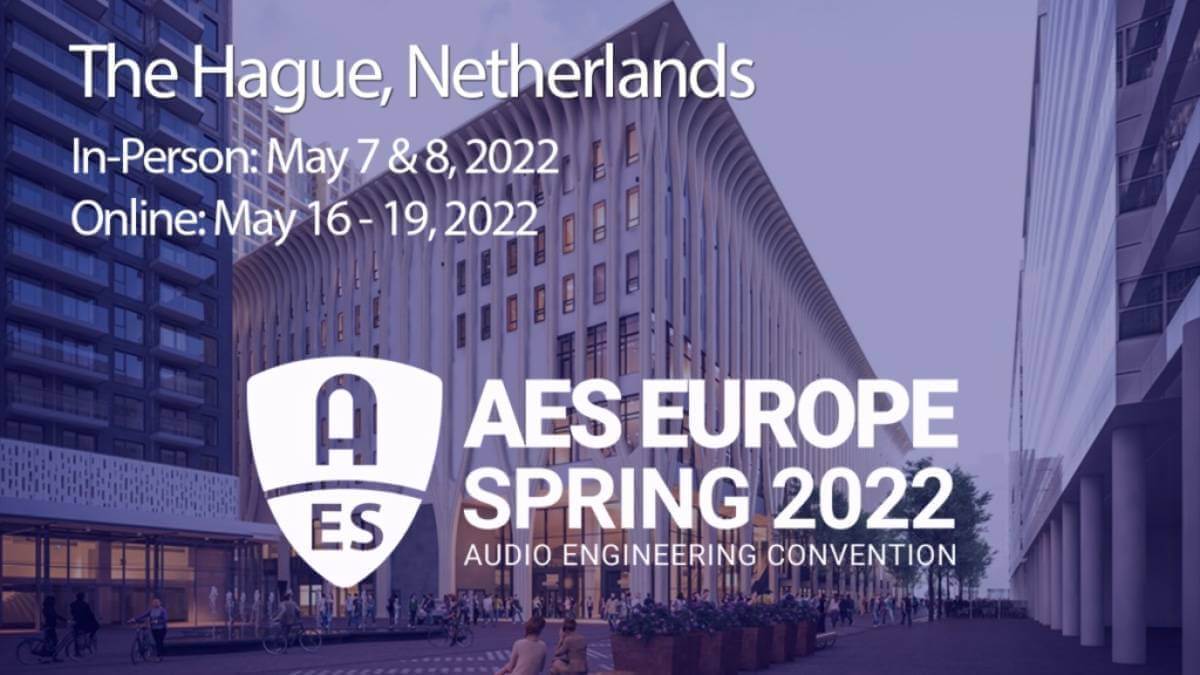 AES Europe Spring 2022 header image