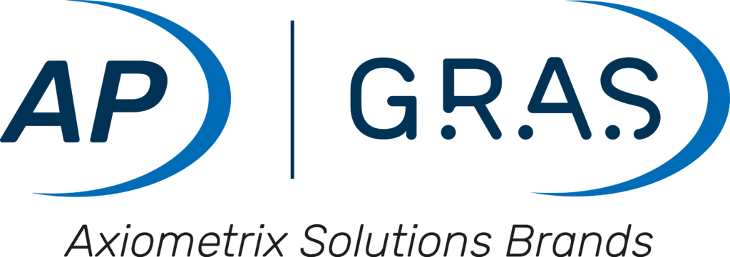 GRAS Sound and Vibration silver sponsor logo